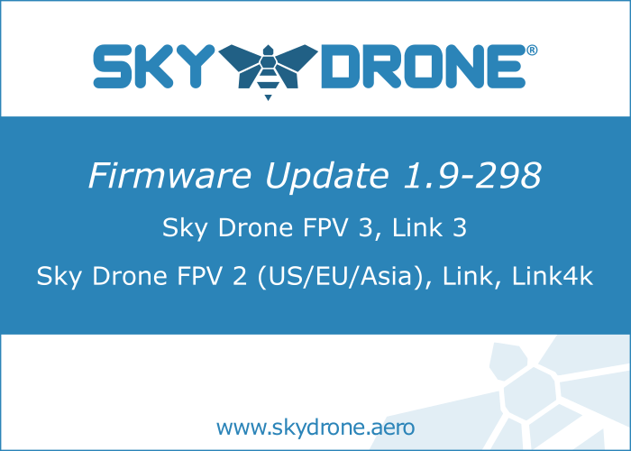 Sky Drone Firmware Update 1.9-298