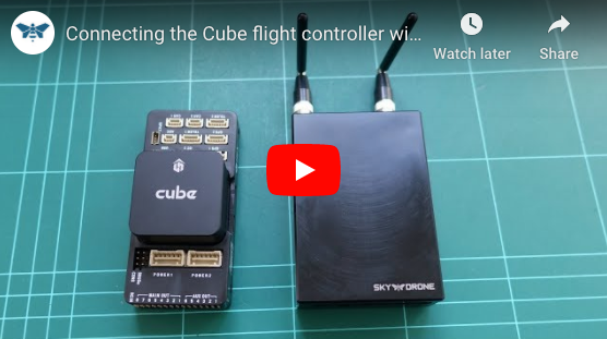 Connecting a Cube Flight Controller to Sky Drone FPV 3 (and Link 3)